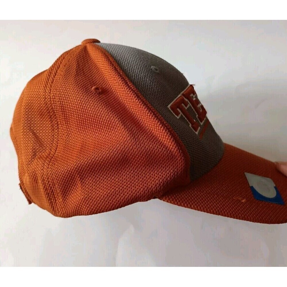 Texas Longhorns Hat Adjustable Orange College Football Embroidered Logo - Picture 3 of 8